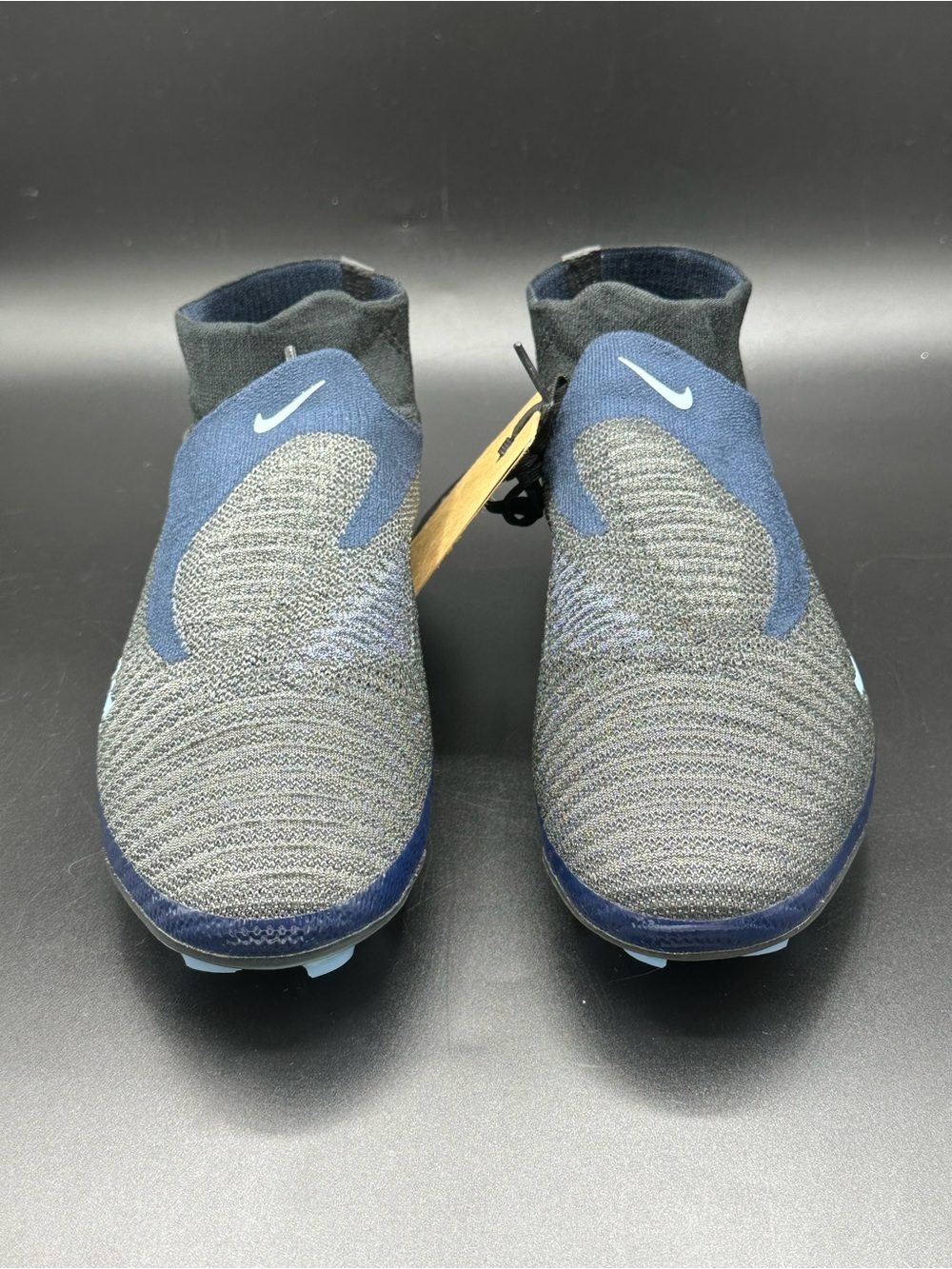 Nike Phantom 6 High Elite FG Shadow Pack Black Blue HJ2147-003 Mens Size 9 - Picture 2 of 6
